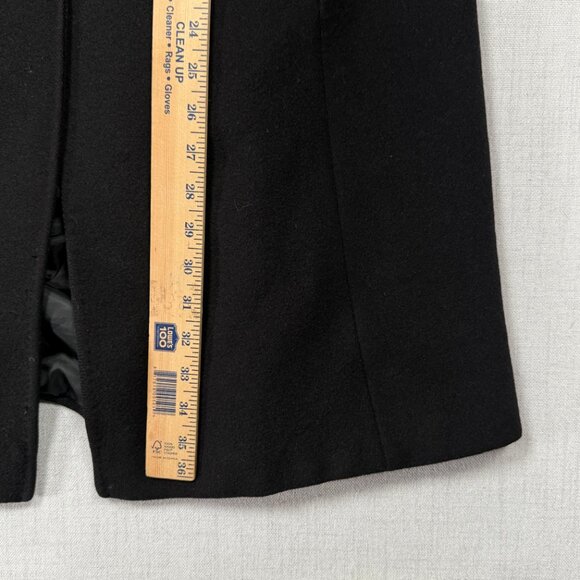 Vintage Larry Levine Design Pure Camel Hair Coat Button Front Size 8 - Picture 8 of 12